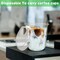 Clear Plastic Cups with Strawless Sip Lids Disposable Round Bottom Togo Cups for Coffee Smoothie Cold Beverage Coffee Shops and Party Catering(12 oz,100 Pcs)
